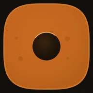 Orphaned account, drawn as an empty air bubble sealed in amber
